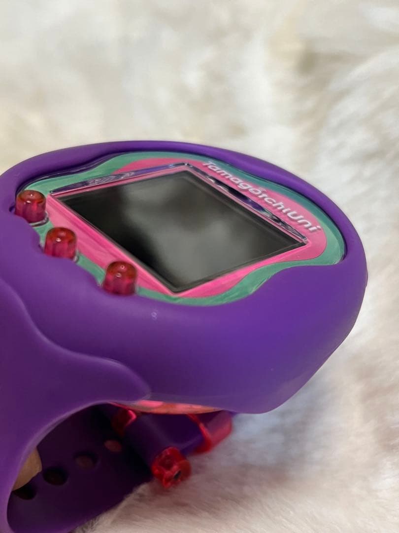 たまごっち tamagotchi UNI パープル 美品 送料込み