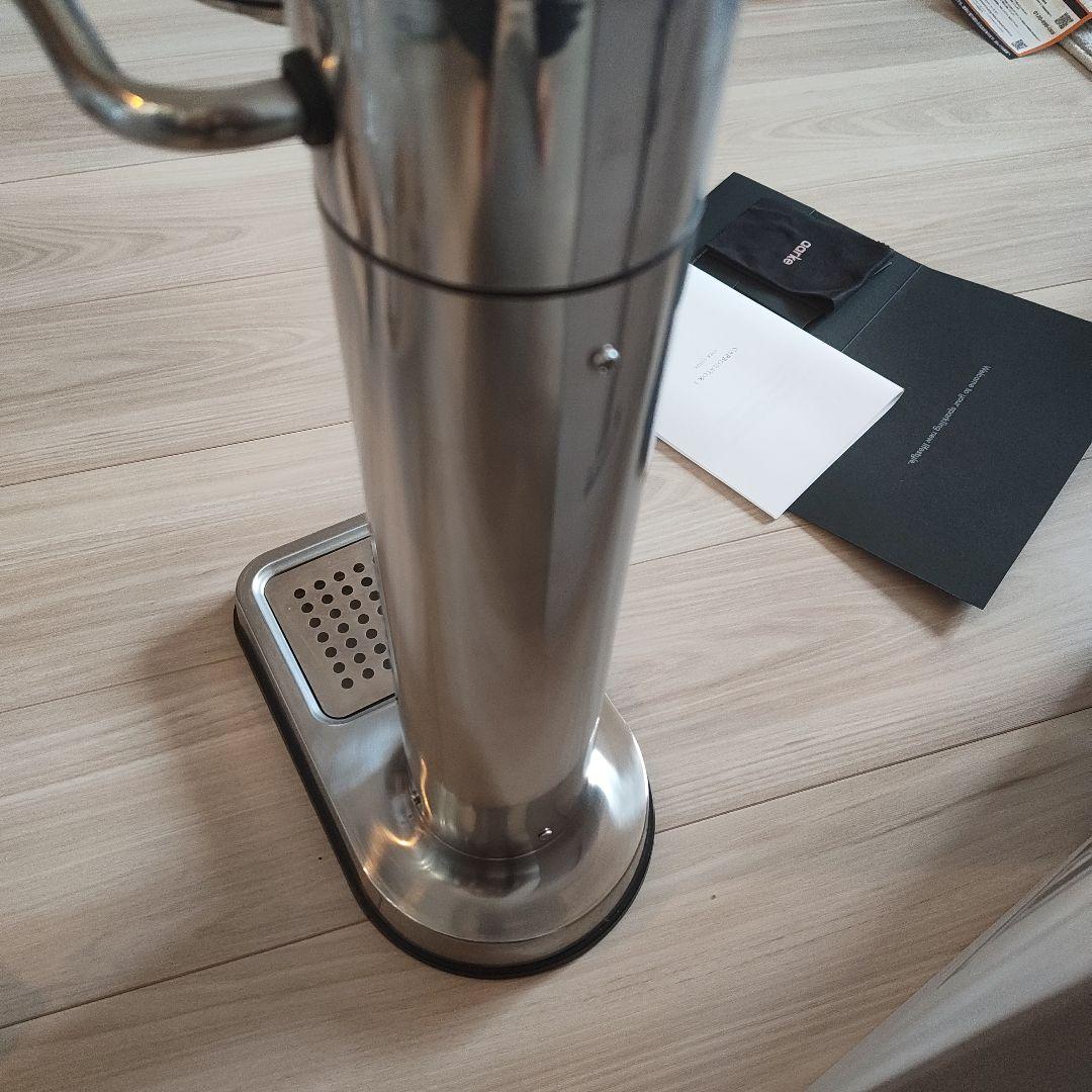 aarke Carbonator3 Steel Silver ガス付き