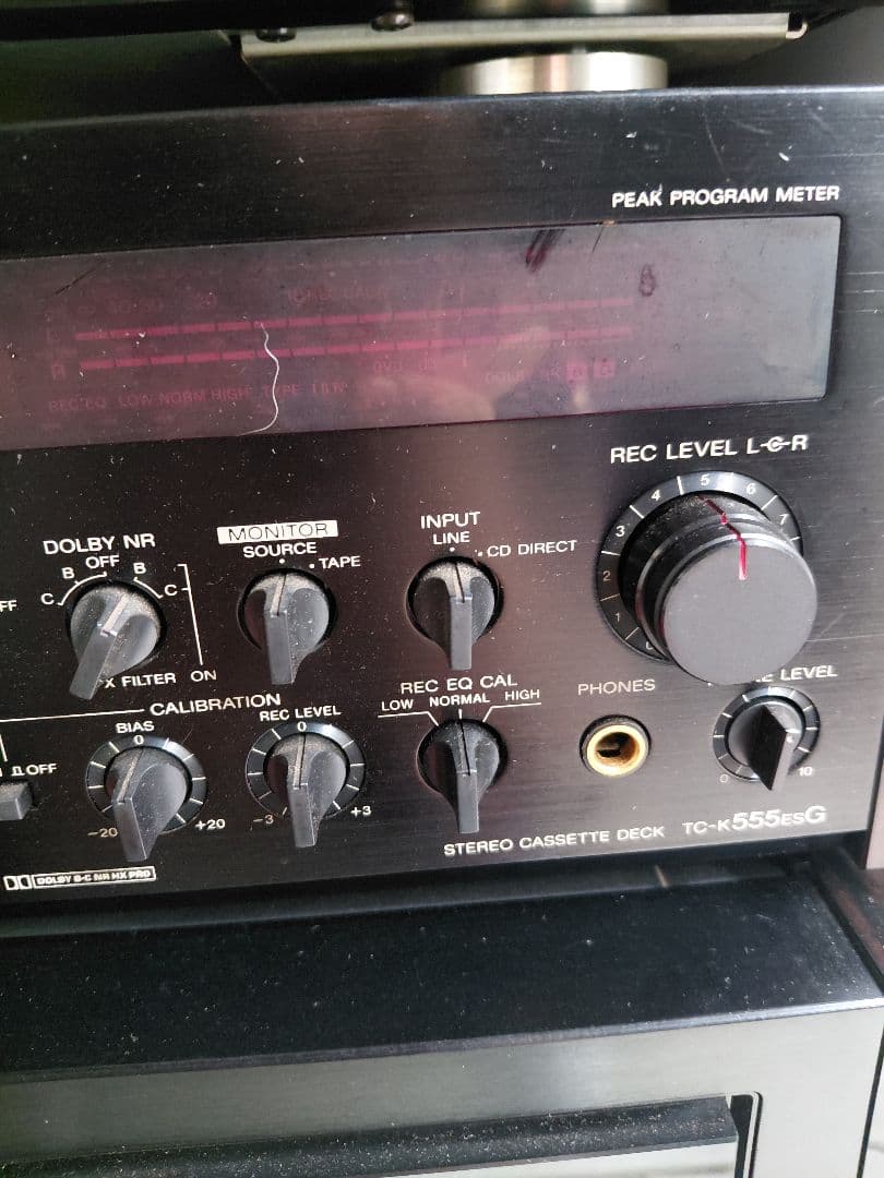 SONY 555ESG ステレオカセットデッキ