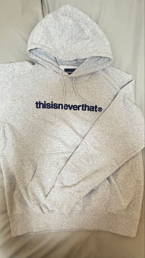 thisisneverthat ネバザ パーカー グレー
