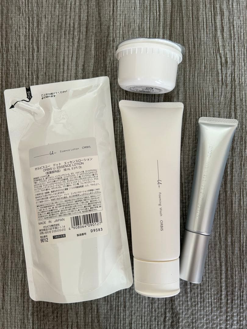 専用！！オルビスユードット泡洗顔料/化粧水/保湿クリーム/美容液４点セット未開封