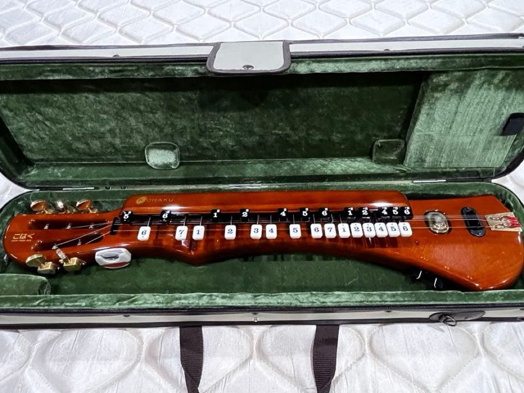 SUZUKI 電気大正琴　こはく　ソプラノ　CHK-1 専用ケース付き