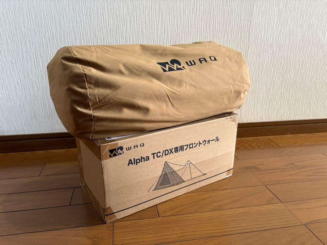 WAQ Alpha TC SOLO DX 専用フロントウォール（前幕）