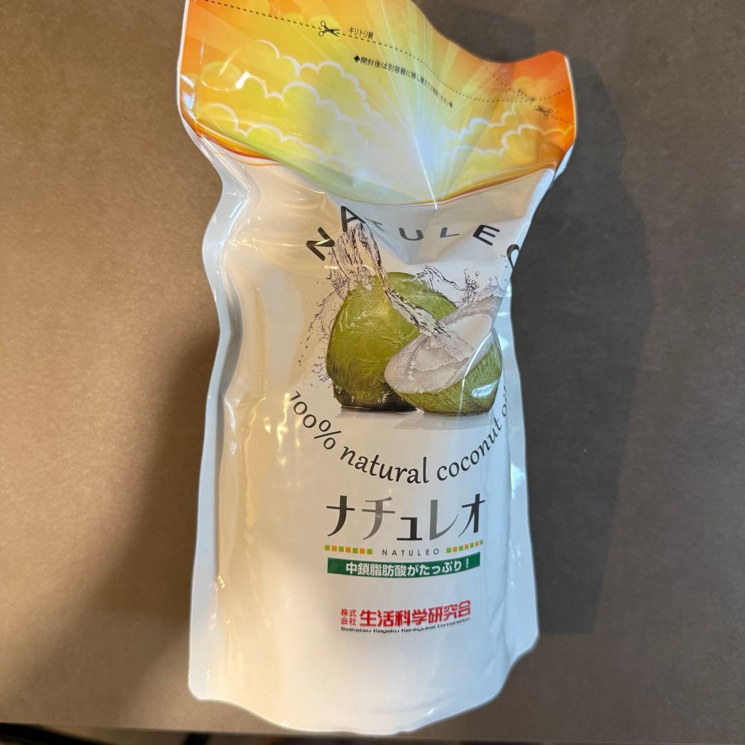 ココナッツオイル１００％ ココヤシの泉 ナチュレオ 912g (5個)