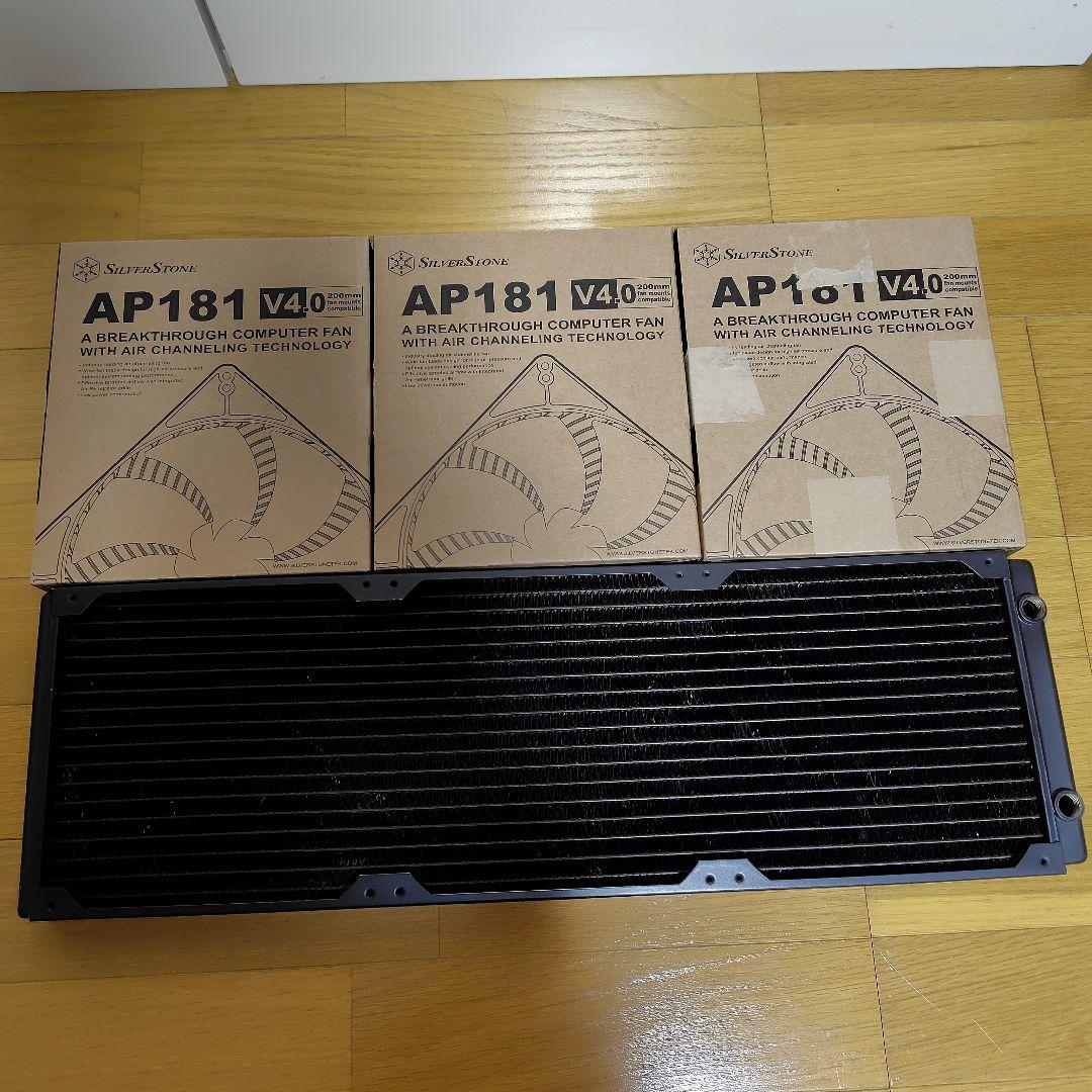 本格水冷 Magicool 大型 ラジエーター + 18cmファン３個