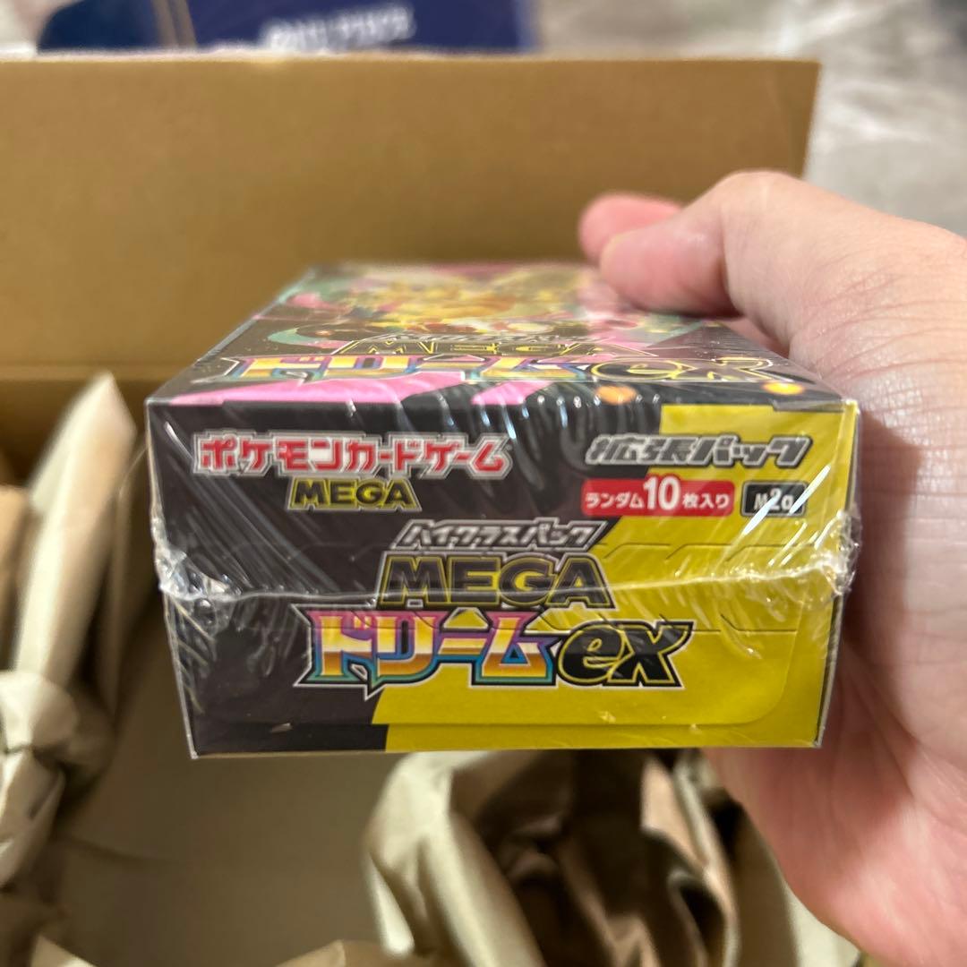 ポケモンカードゲーム MEGAドリームex 10パック入りボックスシュリンク付き