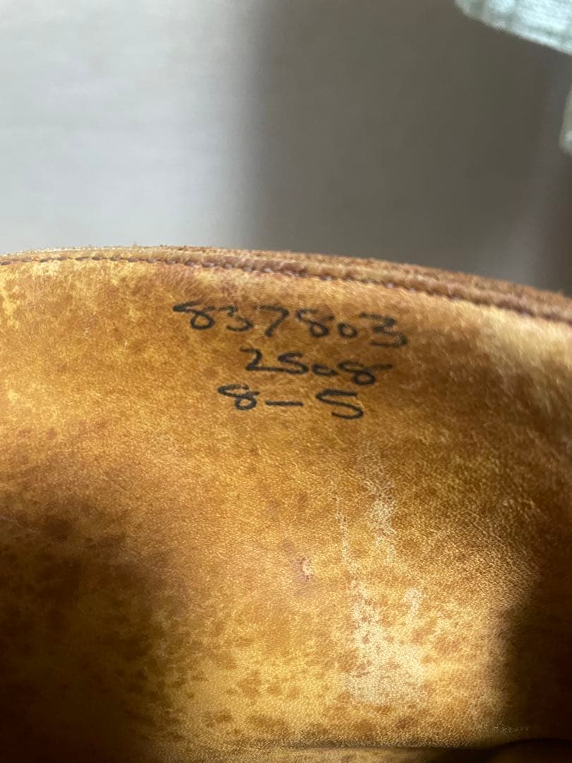 Tricker’s トリッカーズ　カントリーブーツ 8-5