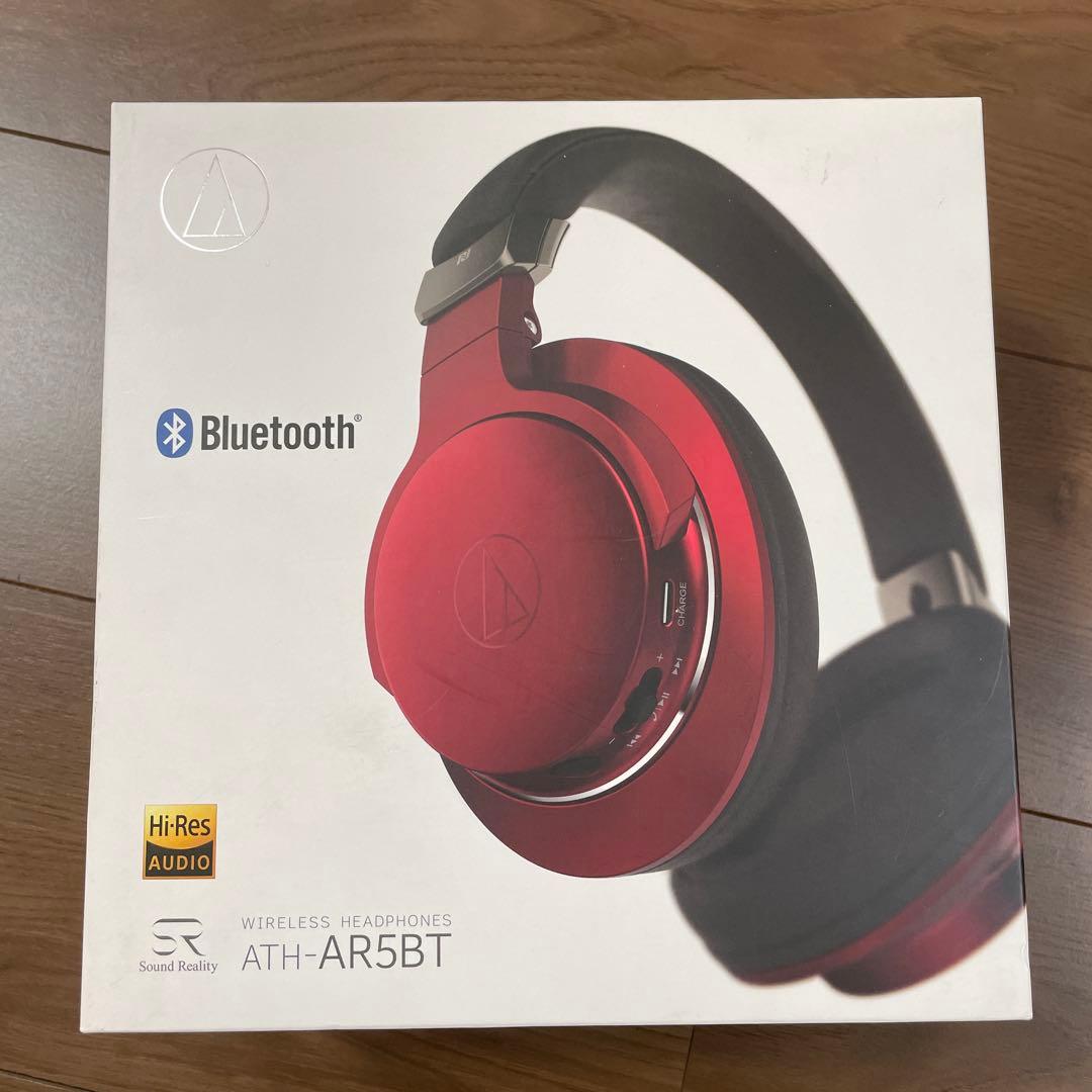 新品未開封audio-technica ATH-AR5BT RDヘッドホン