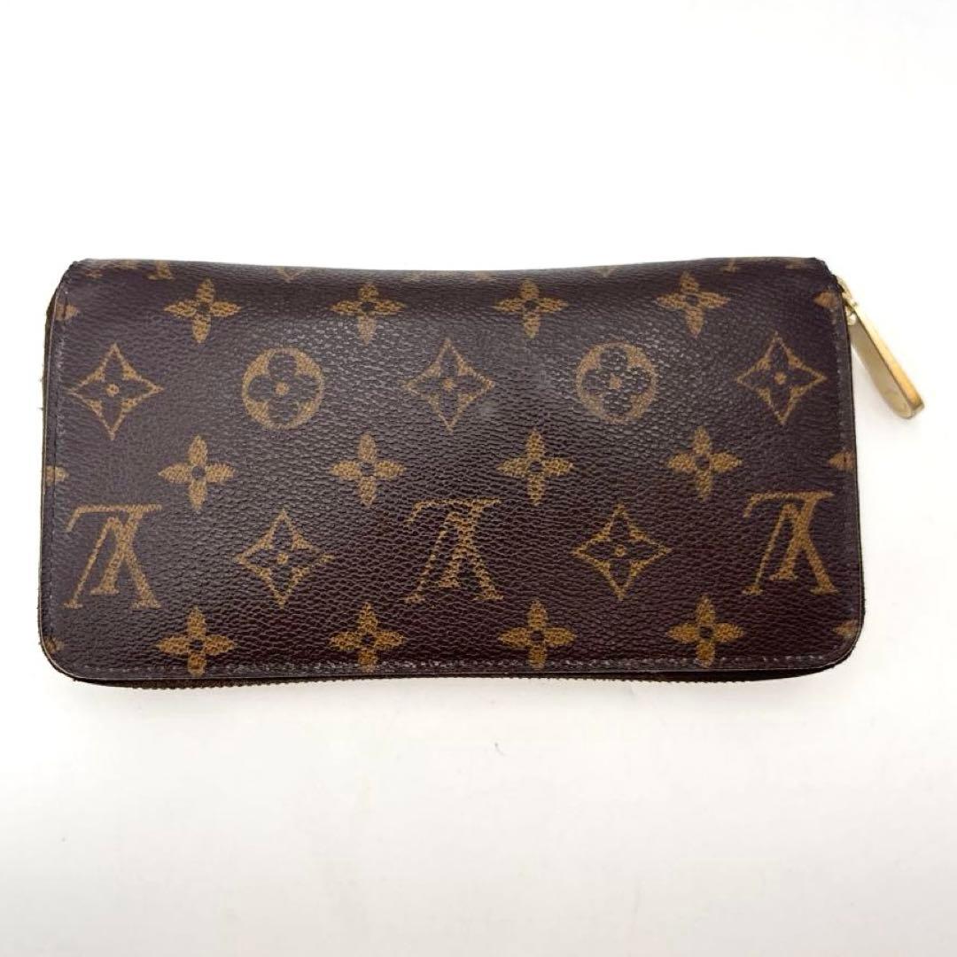 ルイ・ヴィトン M60017 モノグラム ジッピーウォレット ラウンド 長財布