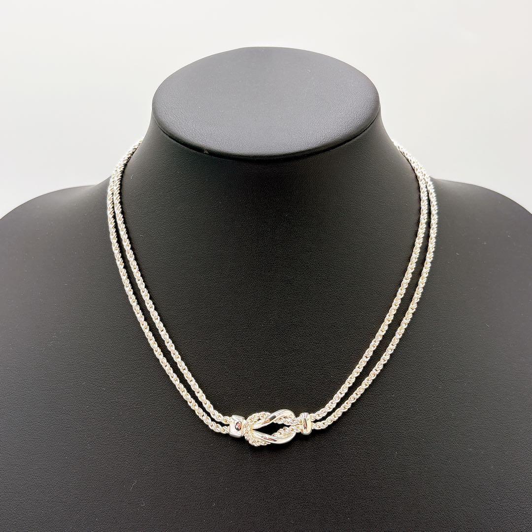 極美品 オールドティファニー ネックレス シルバー925