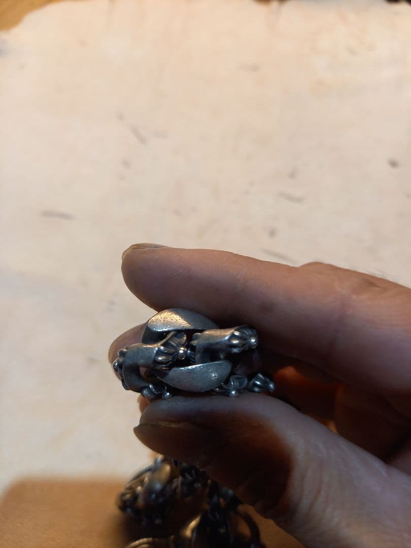 ファンシーウォレットチェーン　シルバー925