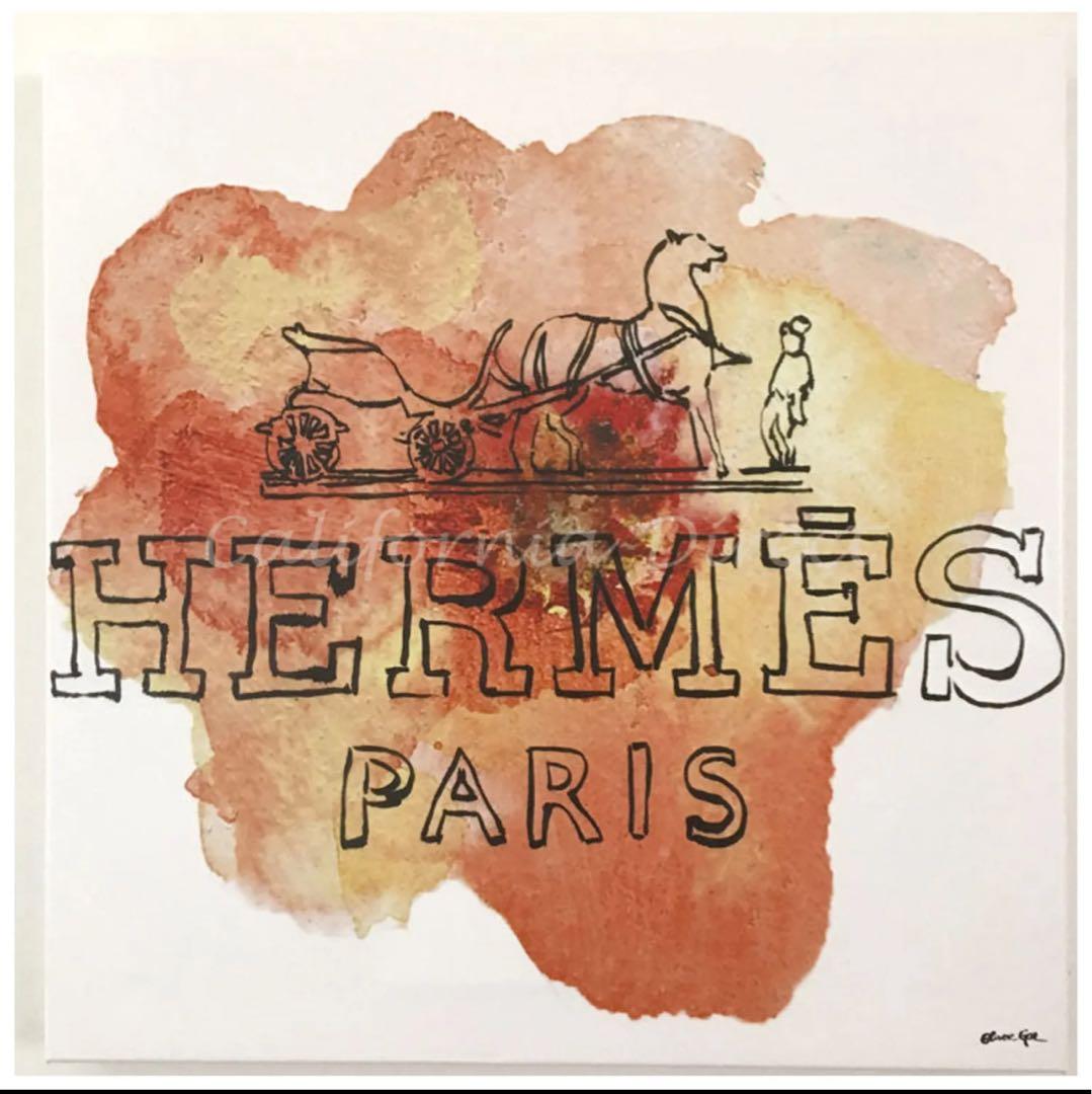 Oliver Gal Orange Paris キャンバスアート 51×51