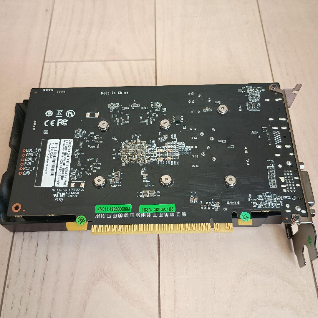 玄人志向 グラフィックボード GTX1650 GPU