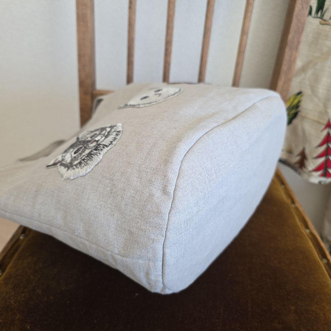 ❁ハンドメイドになります❁ 　CORAL&TUSK 　楕円底型　バッグ