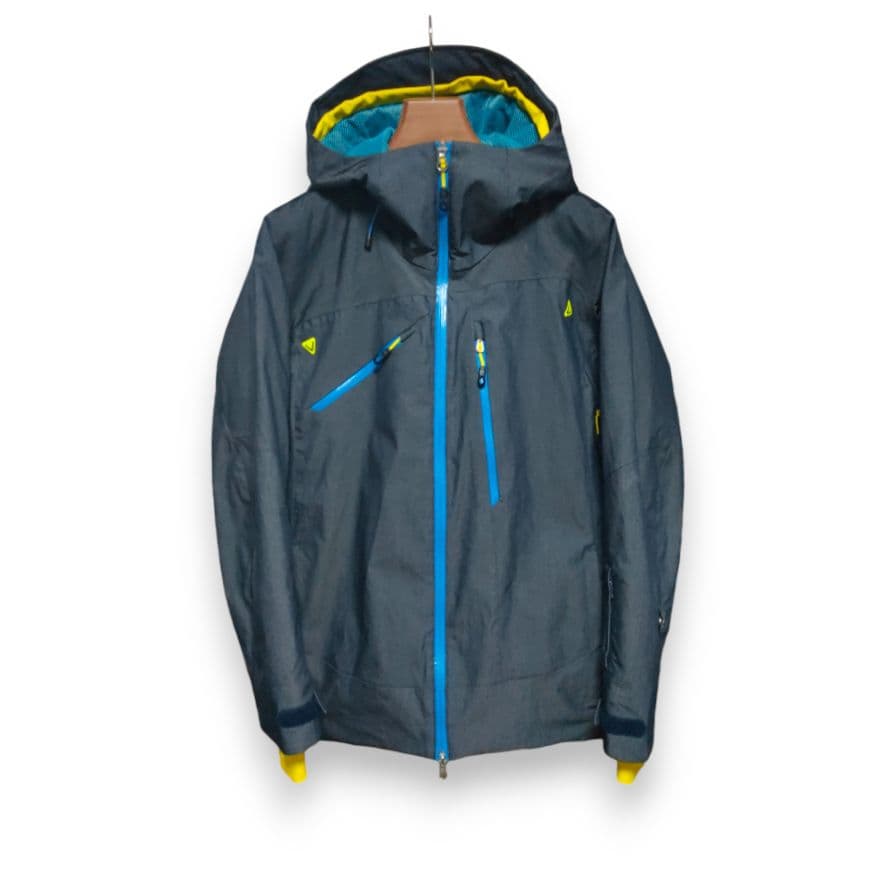 フェニックス 防水透湿スキーウェア 中綿防寒 ジャケット メンズM インディゴ