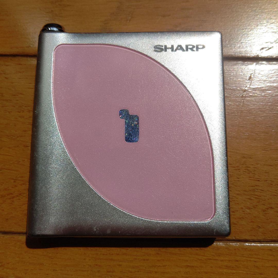 SHARP 1bitポータブルMDプレーヤー MD-DP700-P
