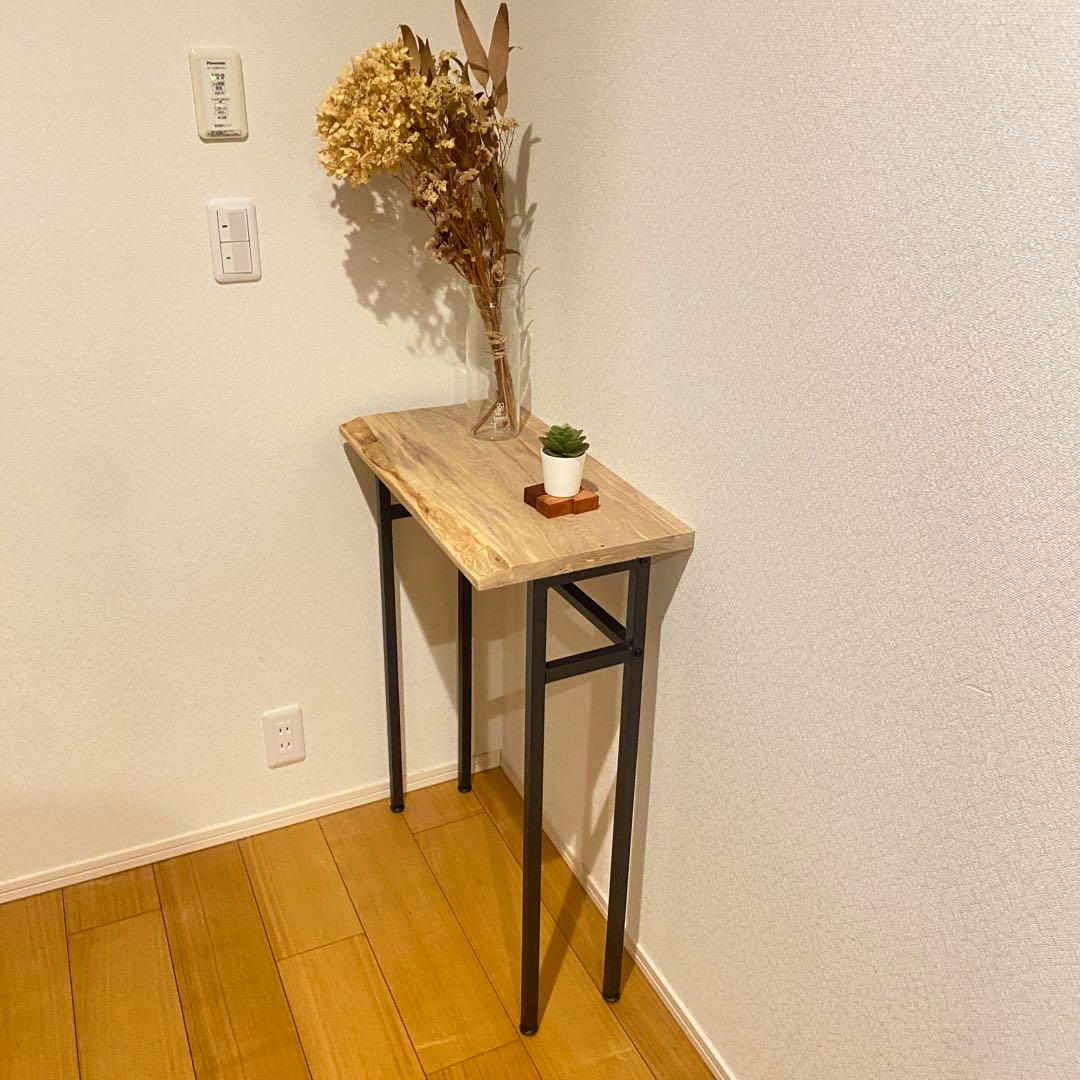 一枚板　コンソールテーブル