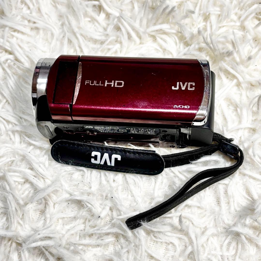 美品✨　JVC FULL HD ビデオカメラ GZ-E180 Everio