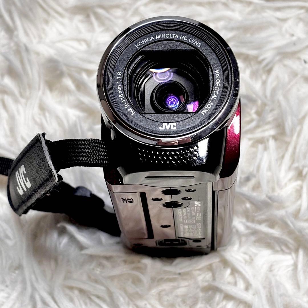 美品✨　JVC FULL HD ビデオカメラ GZ-E180 Everio