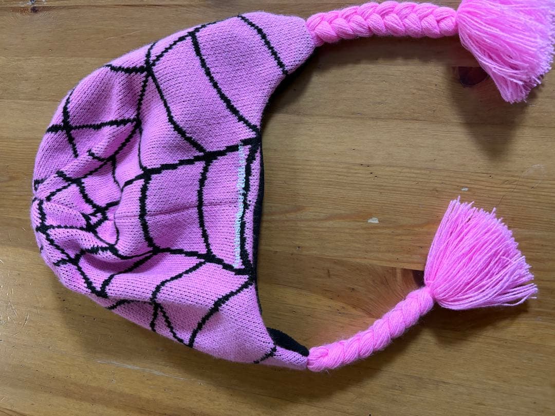 fti fuckthisindustryスパイダーマン ピンク ニット帽