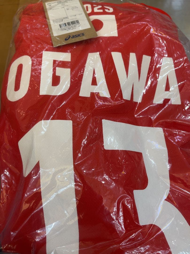 バレーボール　2025男子日本代表応援Tシャツ 小川智大　Lサイズ