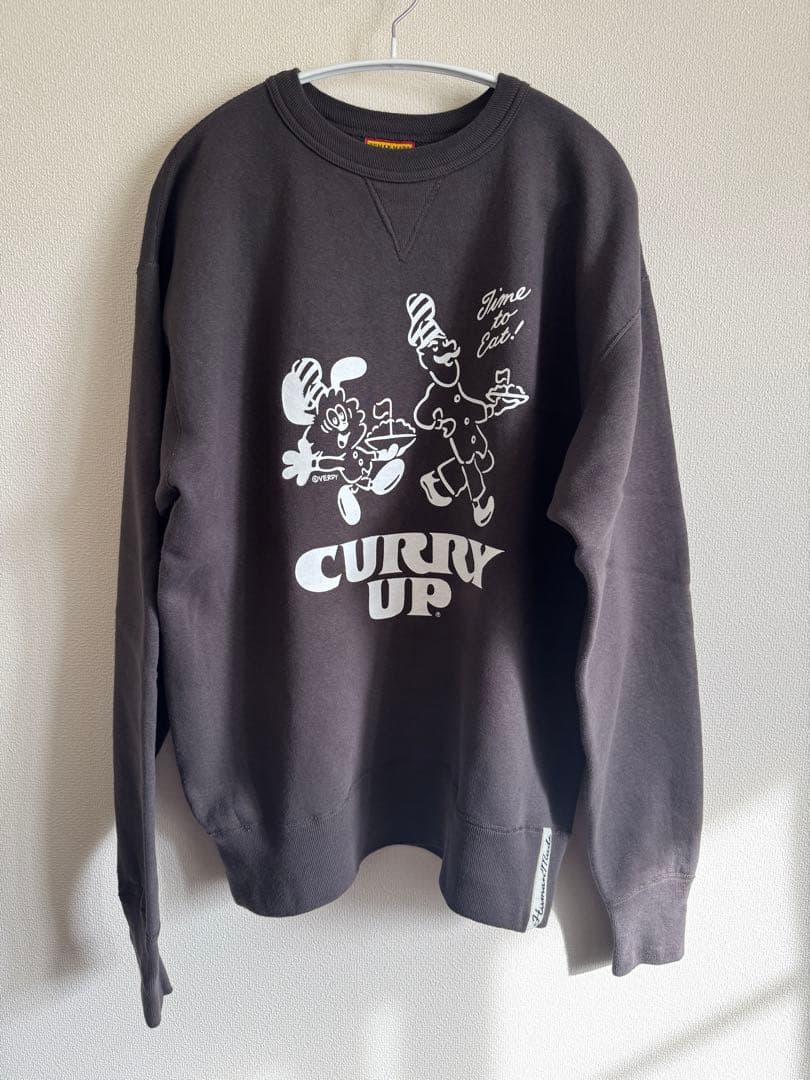 トップス HUMAN MADE Curry Up VERDY SWEATSHIRT XL