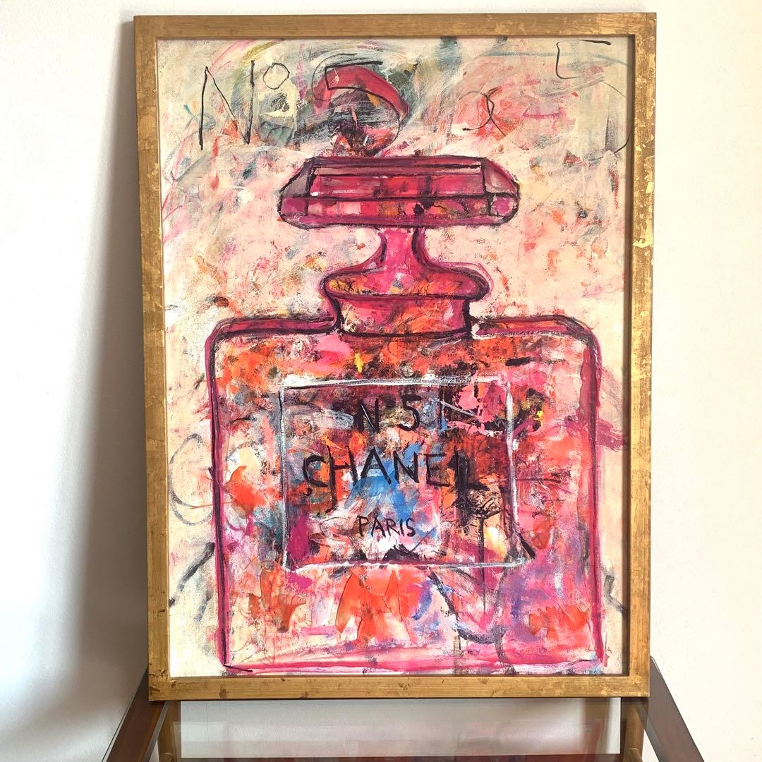 フランフラン No.5 CHANEL 抽象画 キャンバスアート
