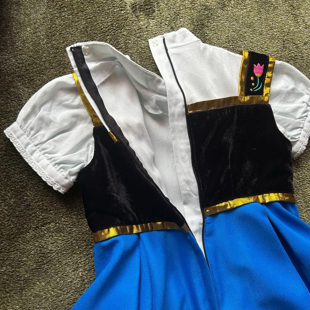 ビビディバビディブティック アナ ドレス 120cm 廃盤品 ディズニー 衣装