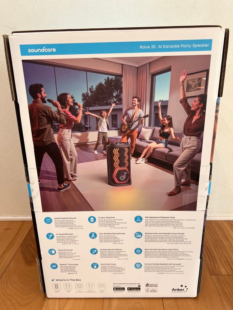 【新品】Anker Soundcore Rave 3S スピーカー　在庫処分‼️