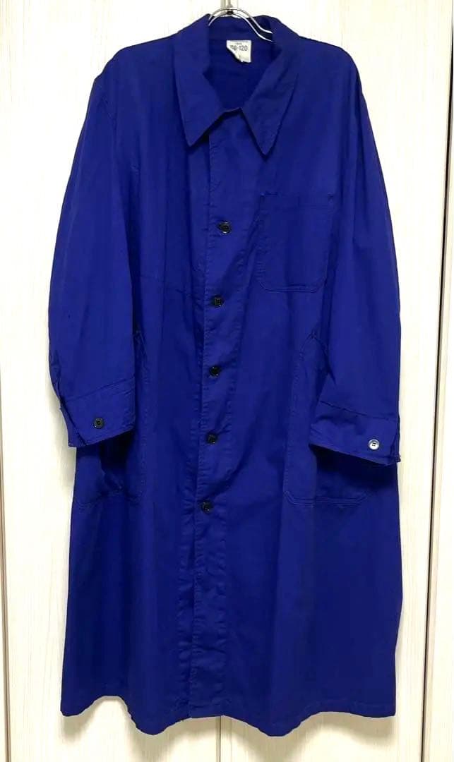 60s フランス軍 ワークコート ミリタリーコート フレンチ ユーロ 古着