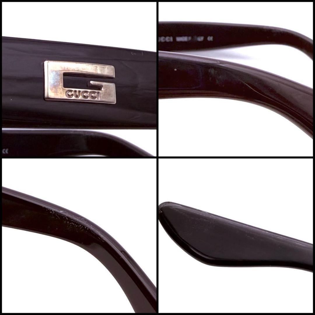 【良品】GUCCI グッチ　オーバル　サングラス　Y2K スクエアG