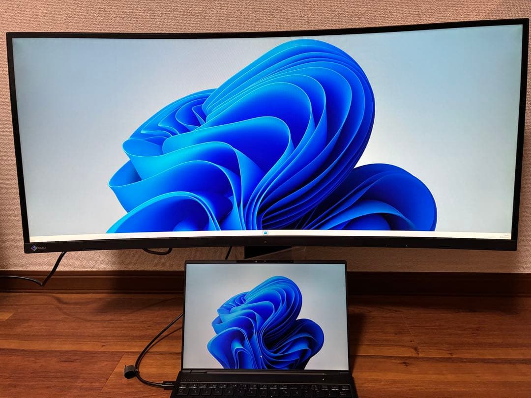 EIZO FlexScan 液晶曲面ディスプレイ 37.5型 EV3895