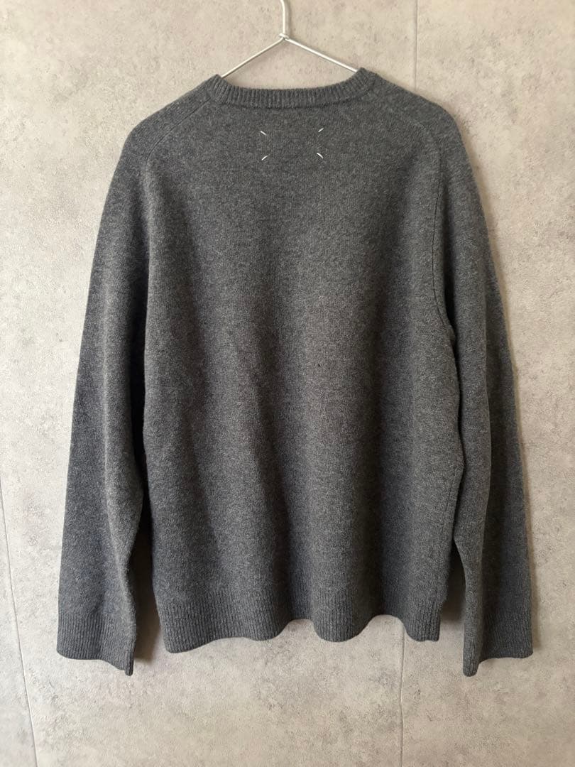 メゾンマルジェラ　4ステッチウール ニットセーター