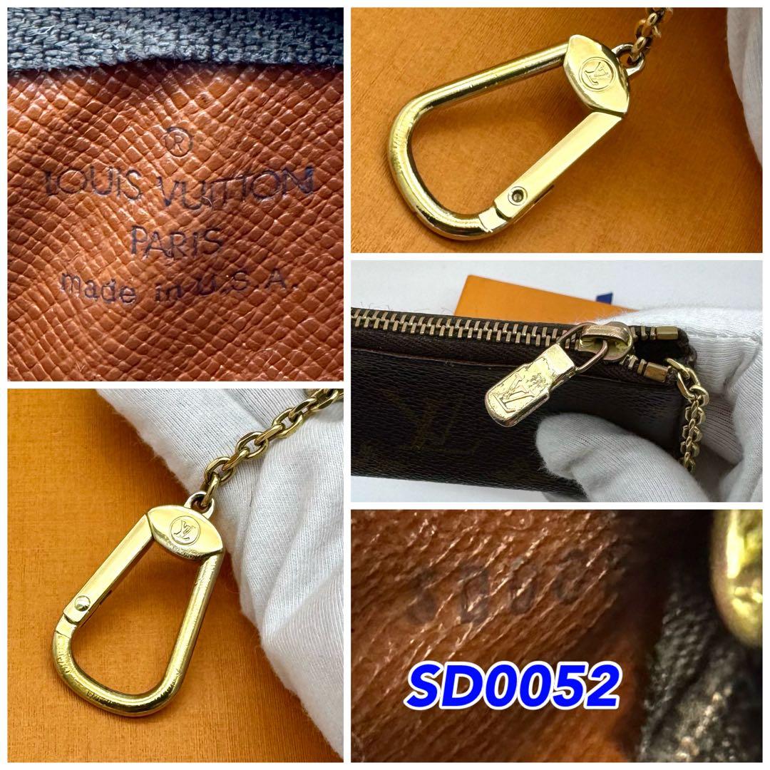 ルイヴィトン モノグラム ポシェットクレ ケース 小銭入れ