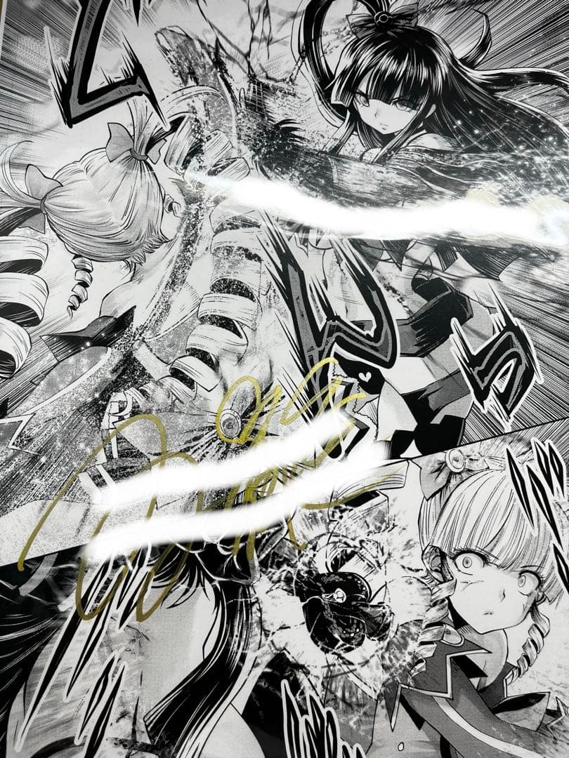 「間違った子を魔法少女にしてしまった」双龍直筆サイン入り複製原画