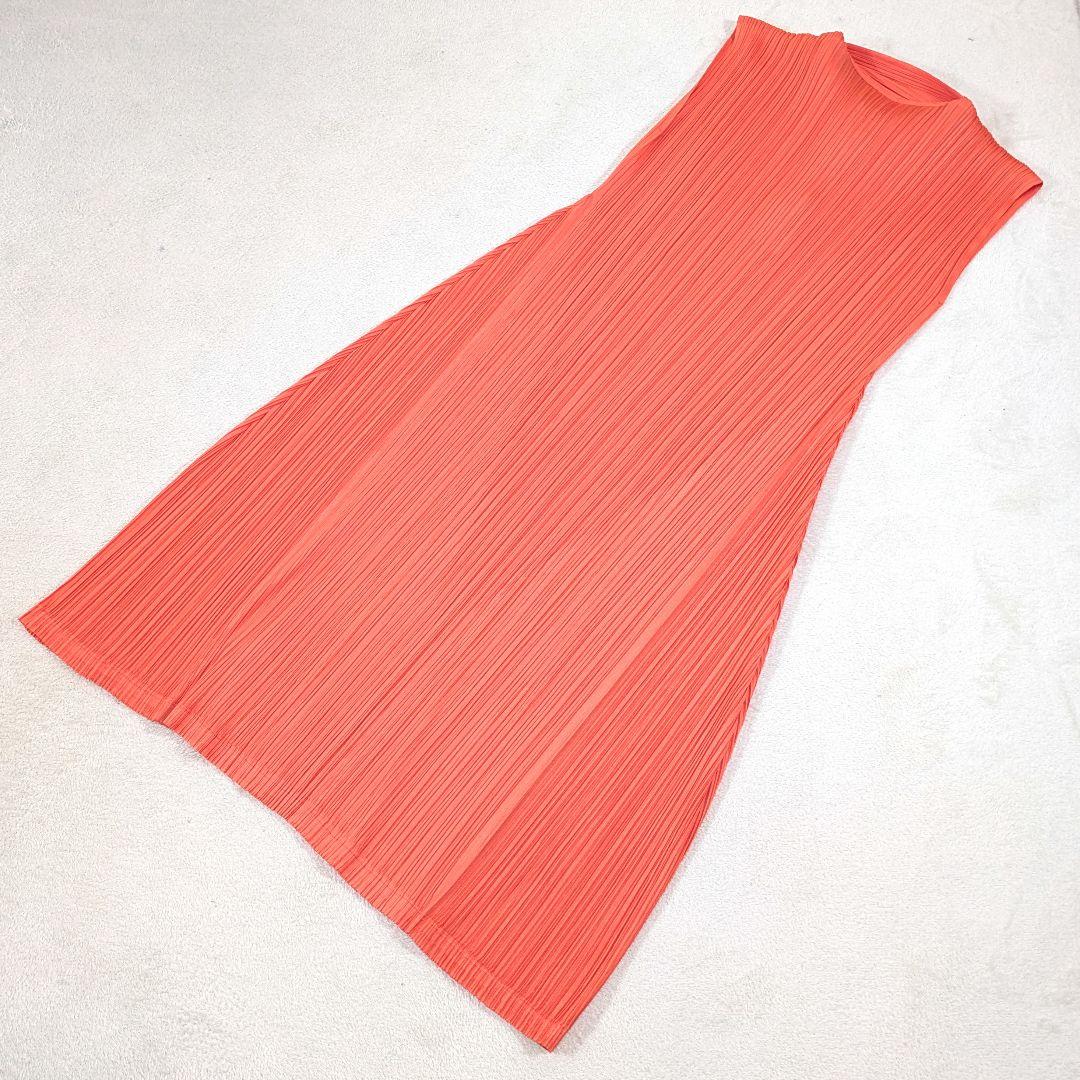 プリーツプリーズ　イッセイミヤケ　プリーツ　ロングワンピース