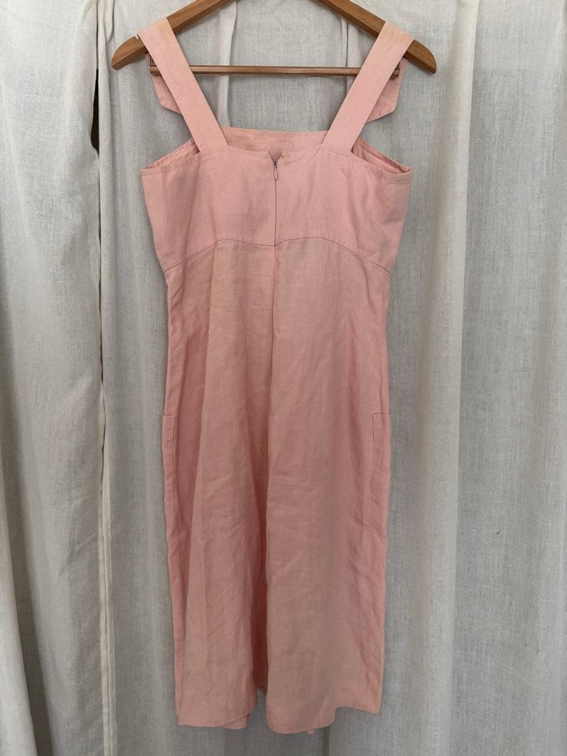 CHANEL アーカイブ 希少 ピンクツイード リネンセットアップ 90s