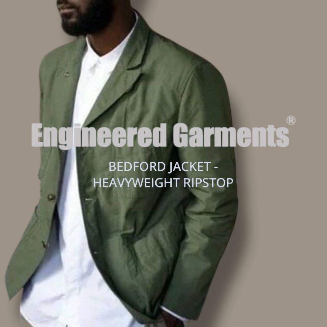 【美品】エンジニアードガーメンツ　ベッドフォードジャケット　S　オリーブ