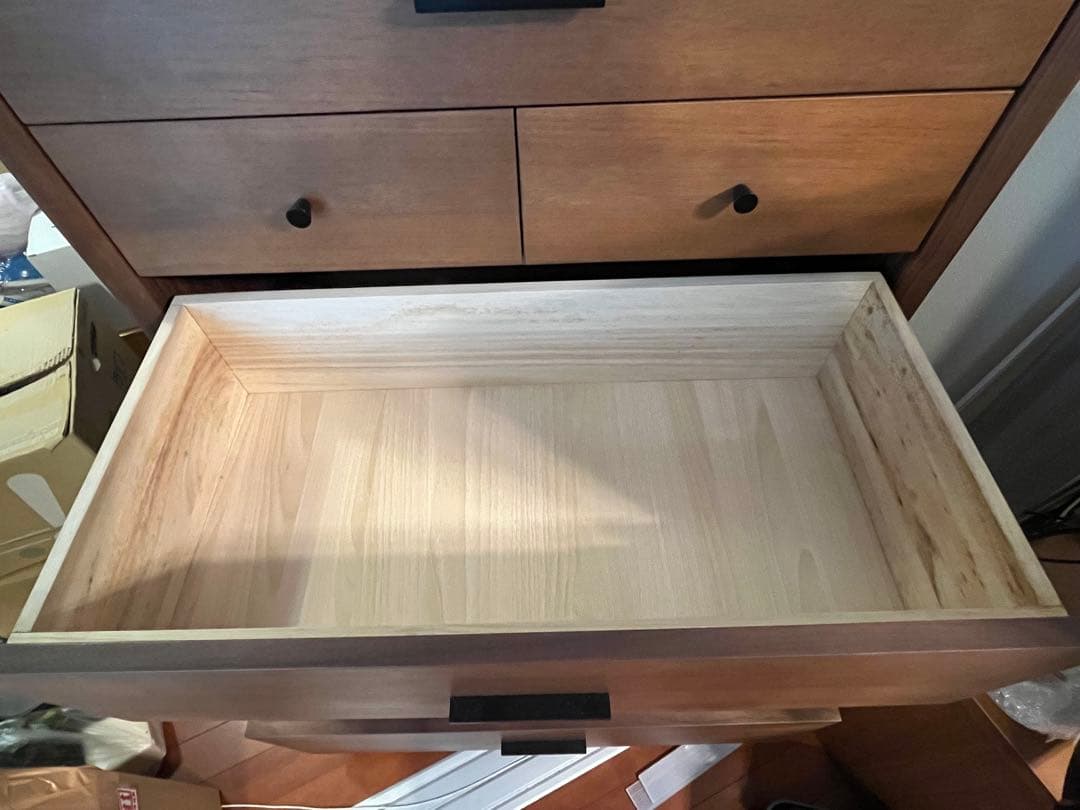 ニトリ6段引出し　ハイチェストNフィルン800