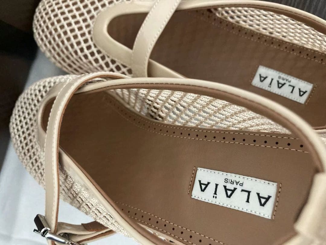 Alaia アライア フィッシュネット バレリーナ 36