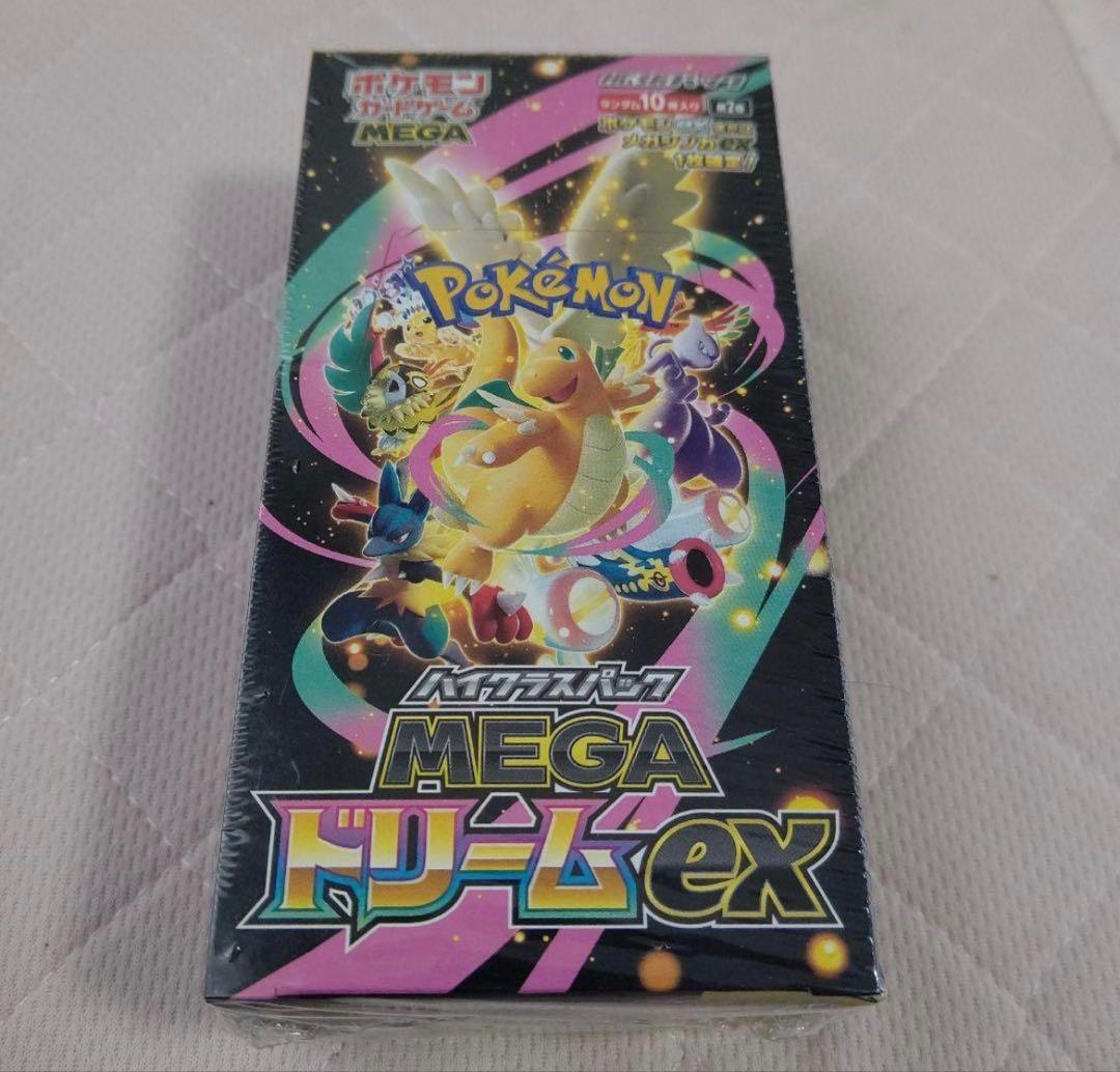 ポケモンカードゲーム MEGAドリームex 1box