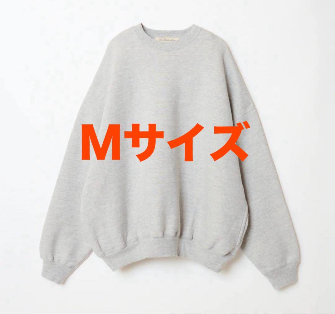 SHISHIKUI Brushed Crew グレー Mサイズ