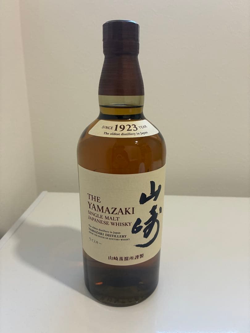 サントリー 山崎 シングルモルト ウイスキー 43度 700ml 箱無し