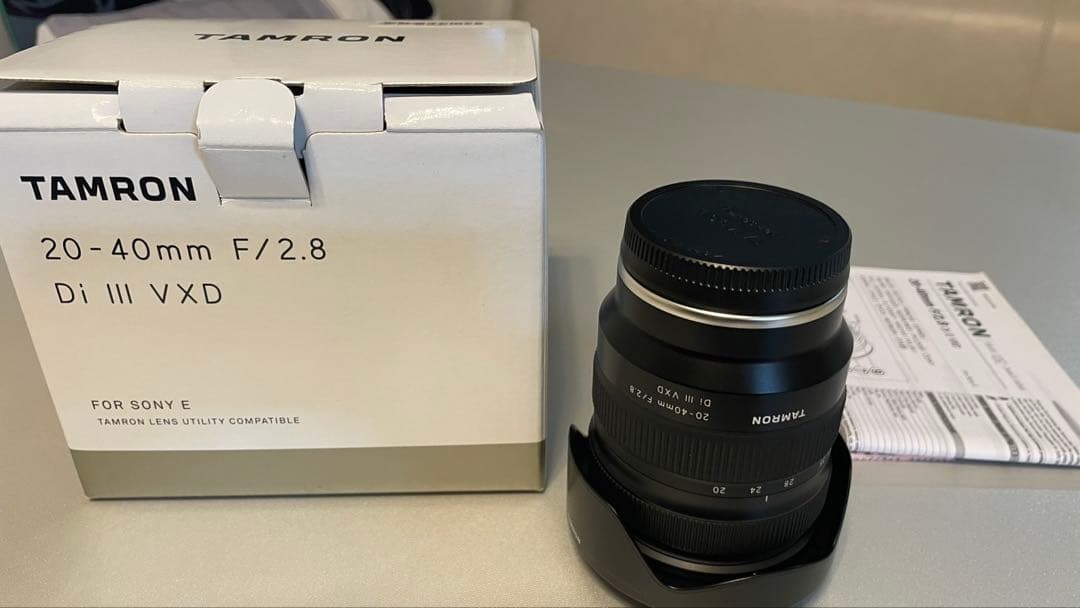 TAMRON 20-40mm F/2.8 Di III VXD 美品