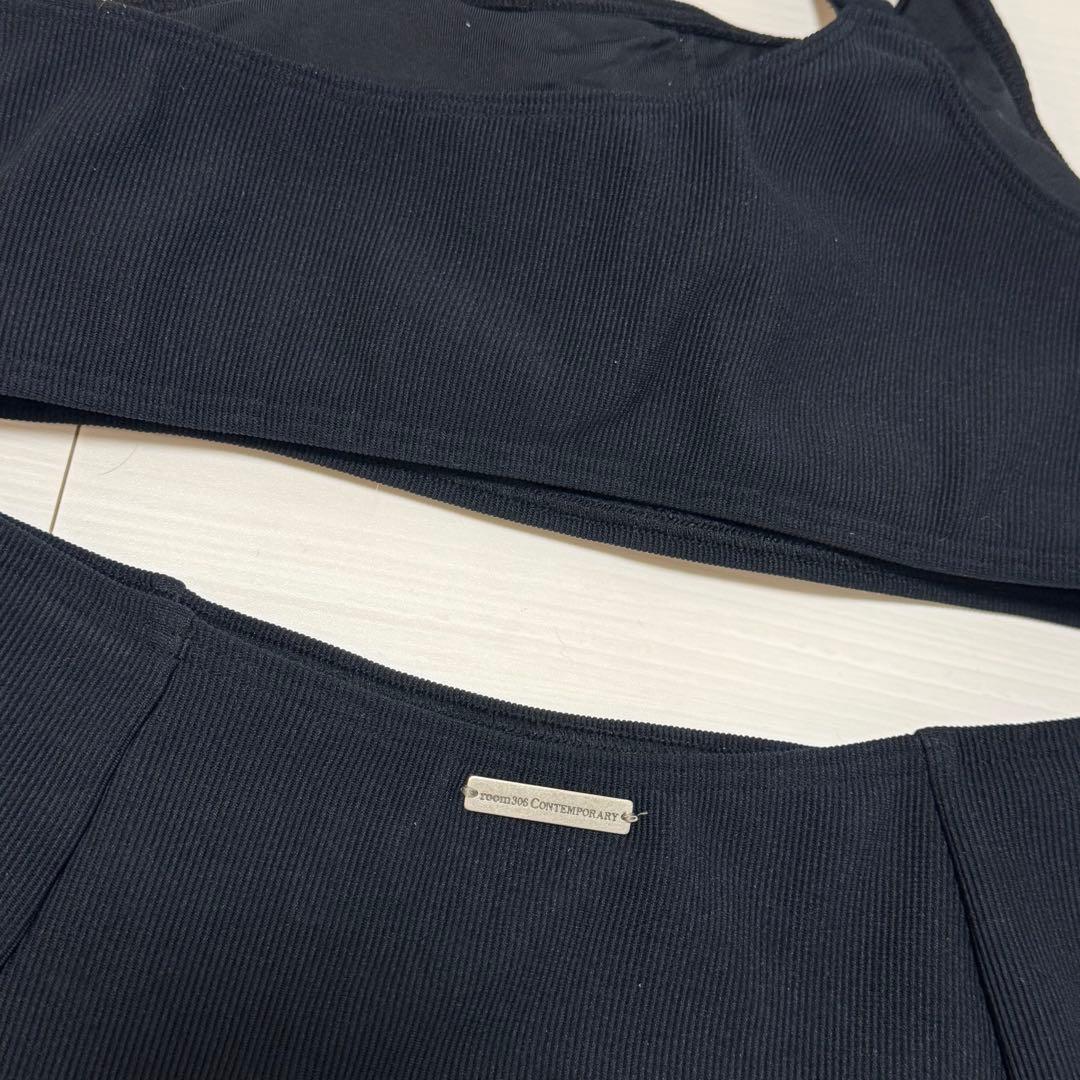 【未使用】room306ワンショルダービキニ水着スイムウェアワンピース