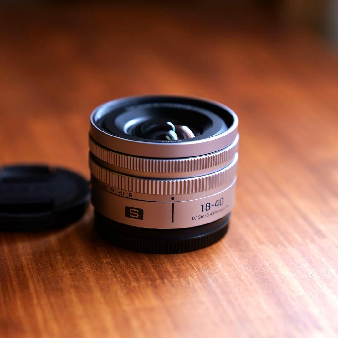 LUMIX 18-40mm F4.5-6.3 Lマウント シルバー ズームレンズ