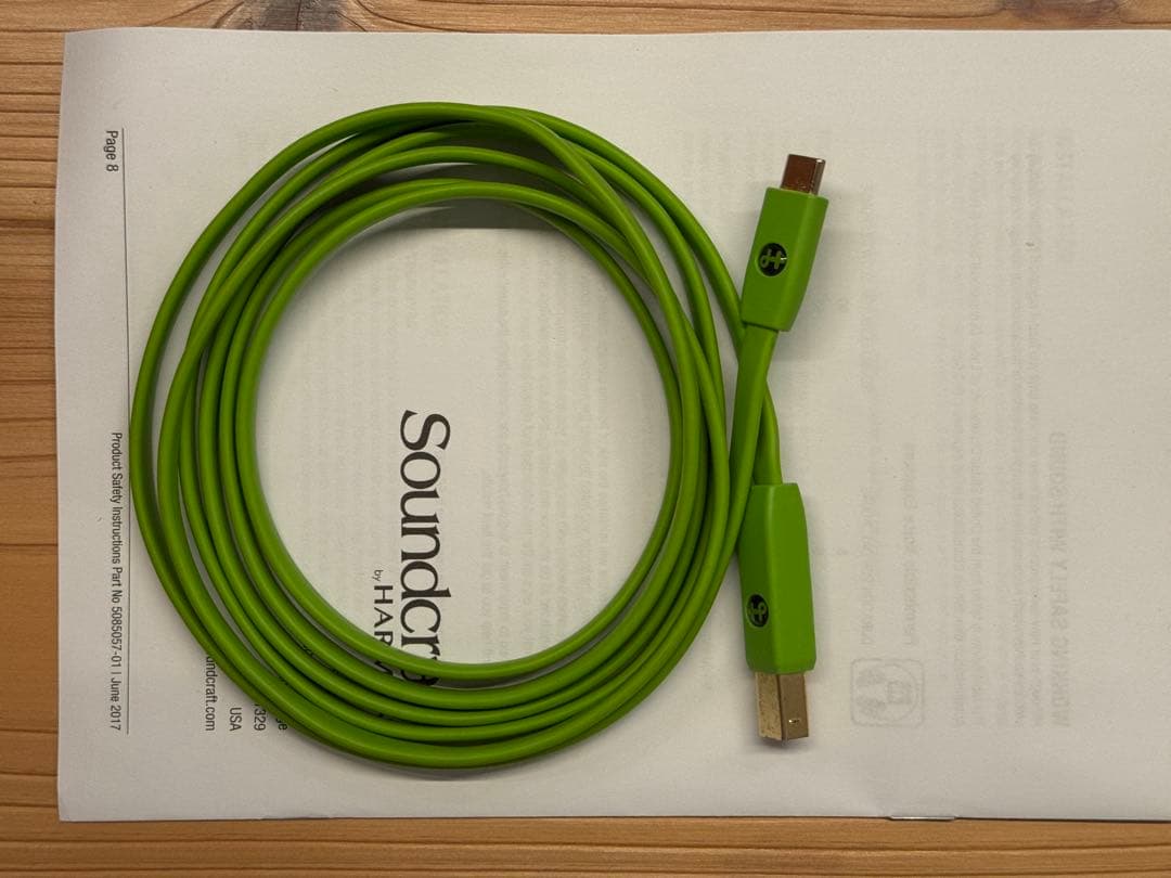 Soundcraft Notepad 12FX＋オヤイデUSBケーブル