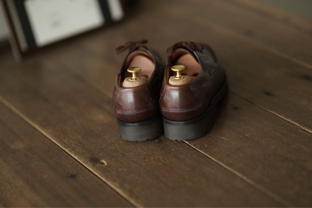 J.M.WESTON レザーシューズ ヨット ダービー 690 7.5