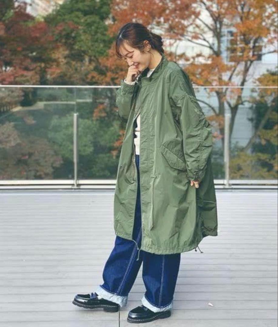 【美品】BEAMS BOY ソロテックス M-65 パーカ