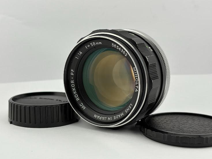 ★極上品★ミノルタ MINOLTA MC ROKKOR-PF 58mm F1.4